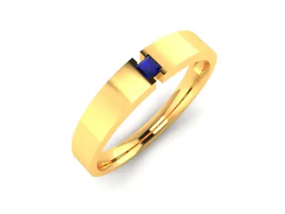 Solitaire Engagement Wedding Women Ring 3D print model buy