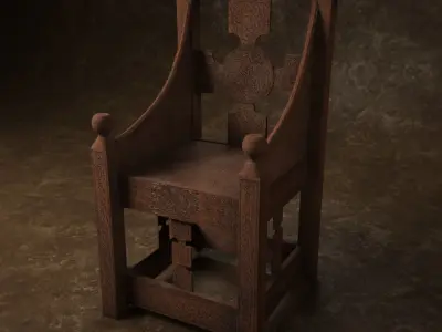 Medieval Collection01 Low-poly 3D model