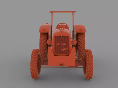 MAN 4P1 3D print model