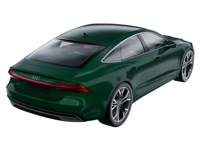 Audi - 2018 - A7 Quattro 3D model