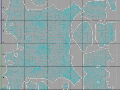 mutant rabbit Low-poly 3D model