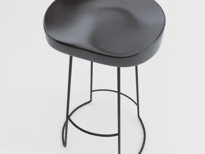 Bar Stool- Model 1 3D model