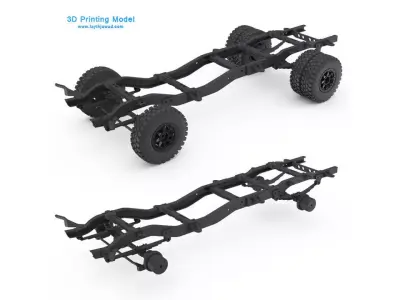 Chasis Chevy K30 3D print model