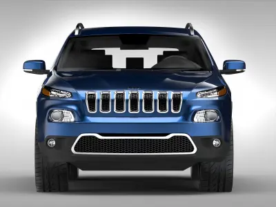 Jeep Cherokee 2014 3D model
