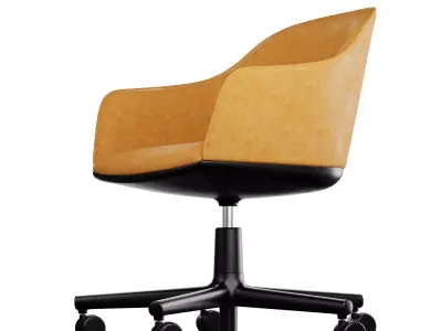Vitra Softshell Chair 3D model