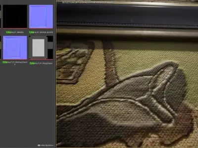 Picture frame -  game ready - VR AR Low-poly 3D model