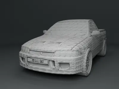 Proton Arena Jumbuck Low-poly 3D model