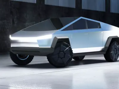 Tesla Cybertruck New 3D model