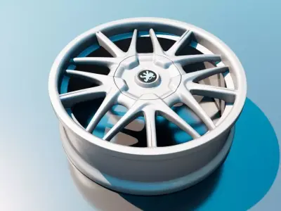 Peugeot Pars or 405 Wheel 3D model