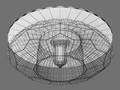 004512 Bomo Lightstar Spotlight 3D model