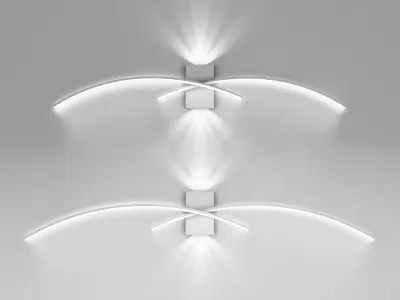 LED Wall lamp from Aliexpress 3 3D model