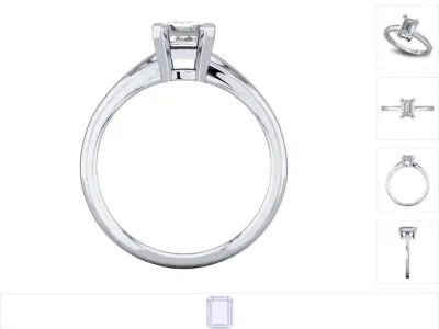 Women ring 3dm stl render detail 3D print model buy