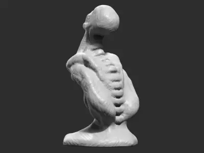 human modern sculpture 3d print model 89 3D print model