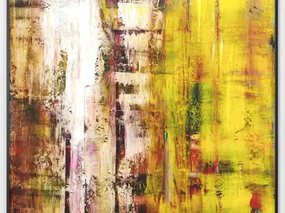 Art Frams 66- Calido Abstracto And Paisaje Fluo 3D model