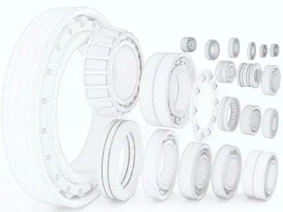 Bearings vol 02 3D model
