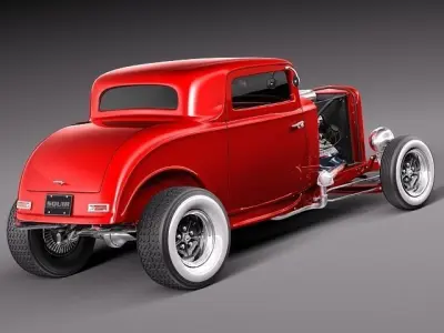 1932 HotRod Classic 3D model