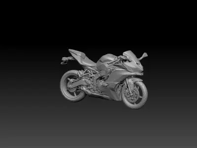 kawasaki zx25 r 3D print model