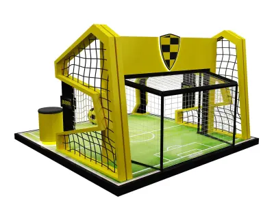  Booth Exhibition Stand a602a 3D model