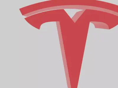 Tesla logo 3d 3D print model