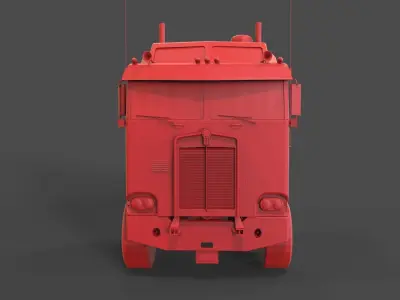 Kenworth K100 3D print model