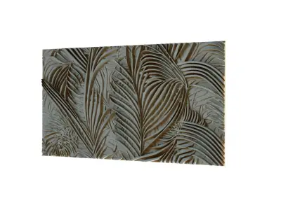 mural decor set wall panel 20 3D model