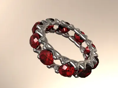 Sun Ring 3D print model