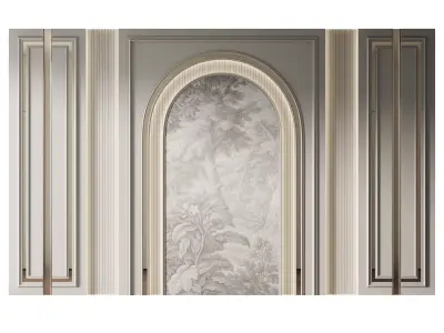 Decorative V95 Wall Panels 3D model