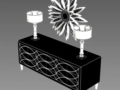 Gorgeous Design Unique Wall Mirrors 3D model