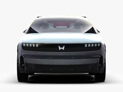 Honda Saloon SUV New Concept Low-poly 3D model