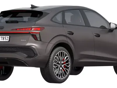 Audi Q3 Sportback 2026 3D model