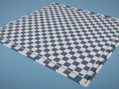 Sci-fi floor 3D model
