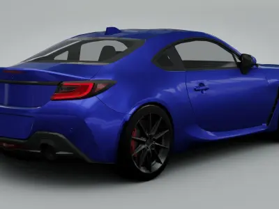 Subaru BRZ 2021 3D model