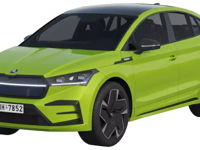 Skoda Enyaq Coupe RS iV 3D model