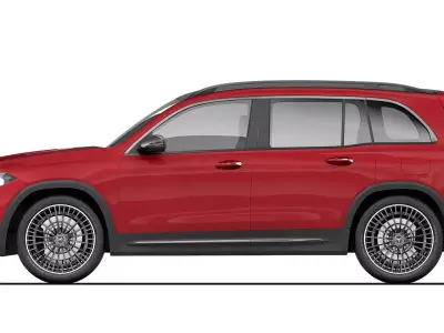 Mercedes-Benz EQB 2024 3D model