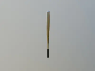 Baseball bat Low-poly 3D model