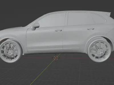 Porsche Cayenne  3D print model