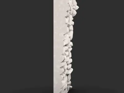Wall Environment Prop Pack 3D print model