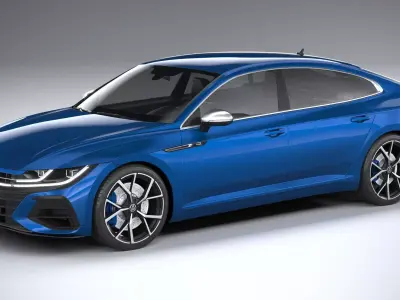 Volkswagen Arteon R 2021 3D model