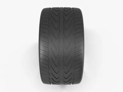 Toyo proxes 4 Low-poly 3D model