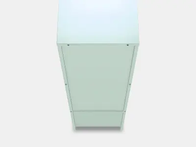 RUDSTA Glass-door cabinet 3D model