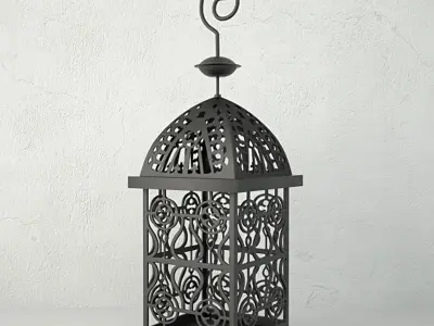 Moroccan Lanterns 3 3D model