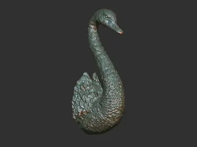 Black swan 3D print model