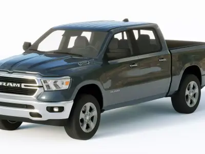 Dodge Ram Bighorn 2019 3D model