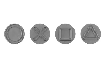 PlayStation Signs Neon Sign 3D model