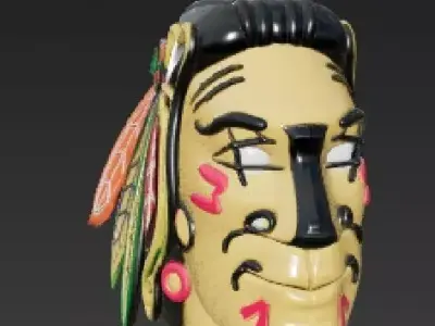 Chicago Blackhawks 3D Model render 3D print model