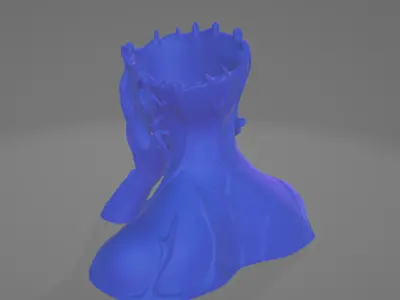Vase Woman Free Free 3D print model