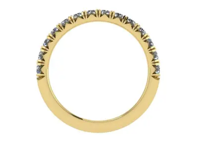 Alliance Wedding Band 3D print model