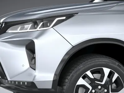 Toyota Fortuner 2021 3D model