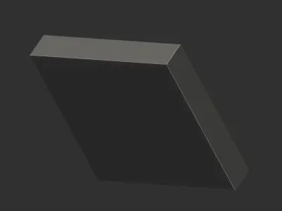 Horse silver head in frame 3D print model