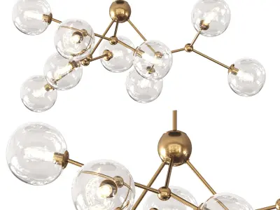 Chandelier Gallotti   Radice Branches  3D model